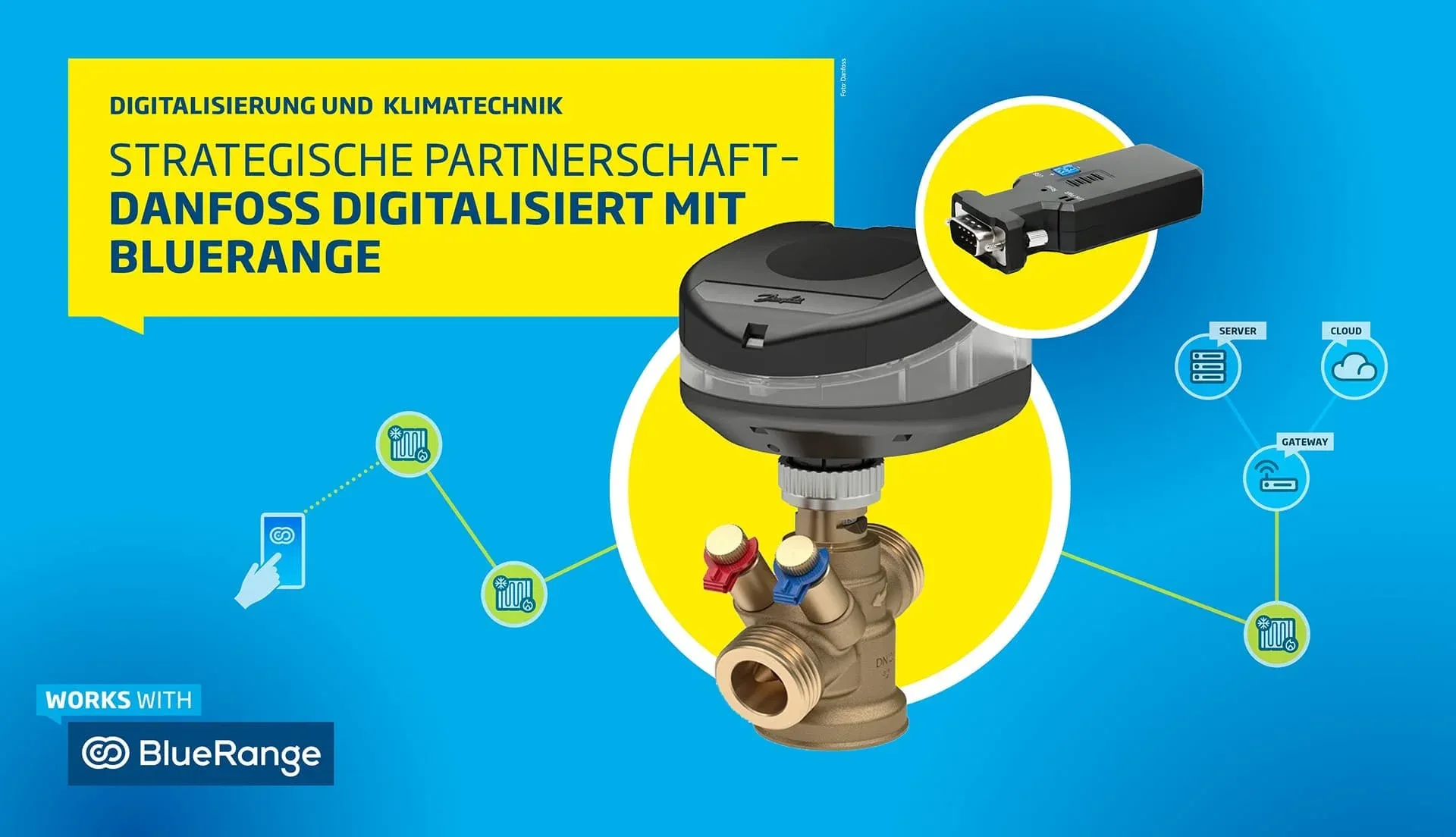 Danfoss digitalisiert mit BlueRange